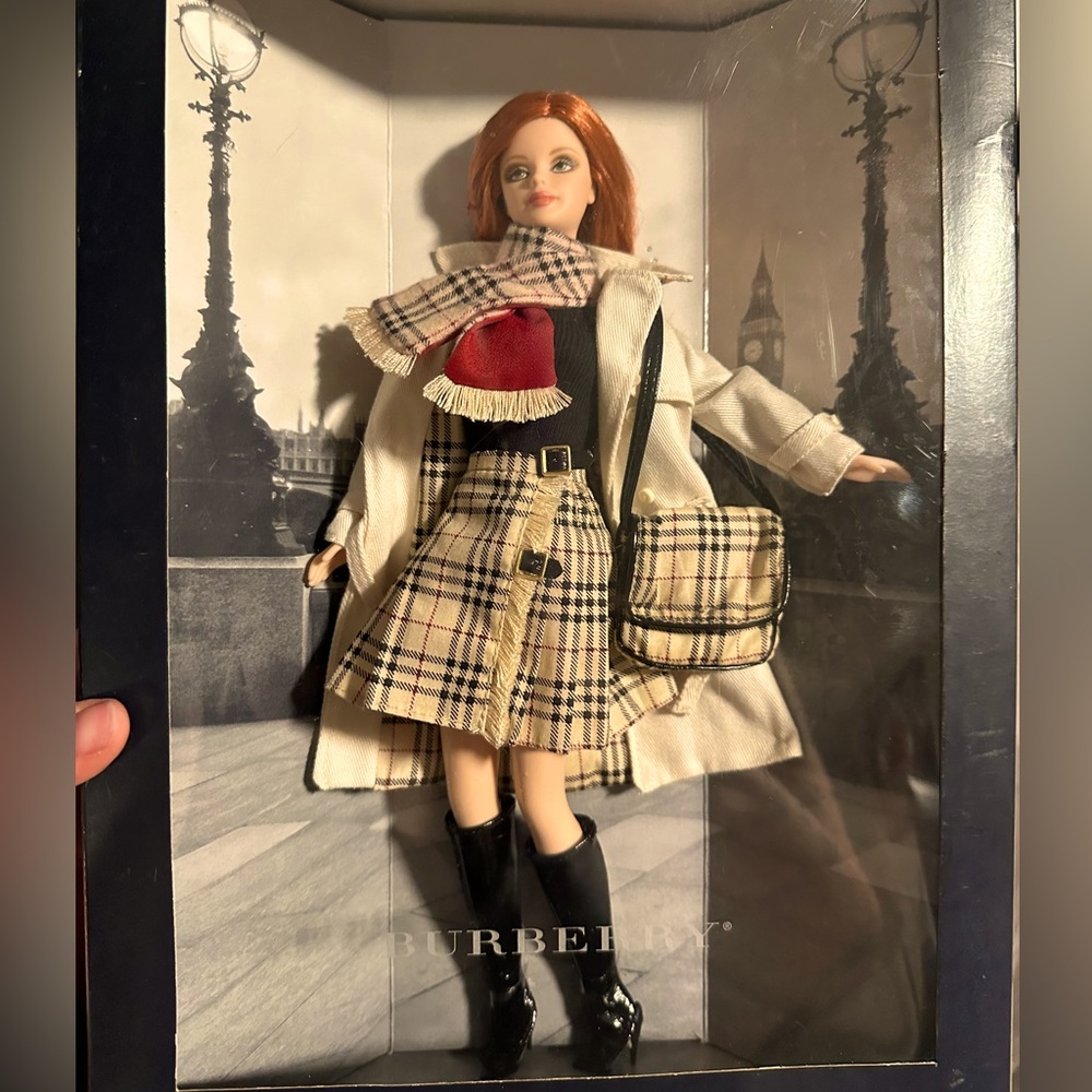 Burberry limited edition Barbie Brand new in box and still sealed.